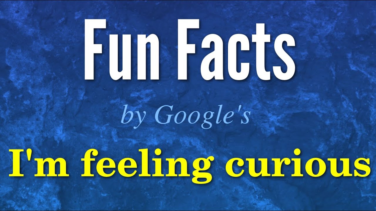 Google ‘I’m Feeling Curious,’ ‘Fun Facts’ Feature